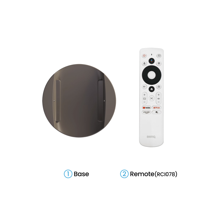 BenQ GV32 Full HD Portable Ceiling DLP Projector with Google TV