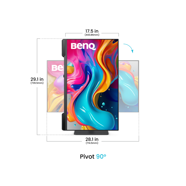 BenQ PV3200U 32" IPS 4K UHD Video Editing USB-C Monitor