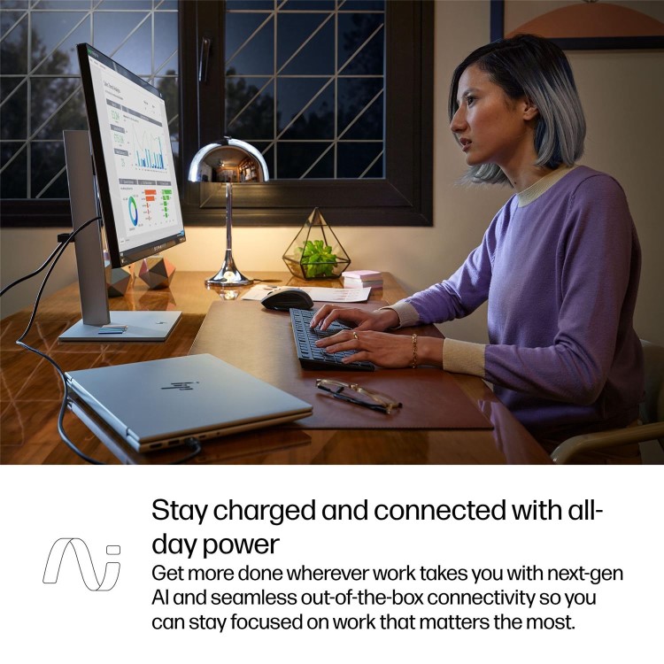 EliteBook 6 G1q 14 inch Notebook Next Gen AI PC, 14", Windows 11 Pro, Qualcomm Snapdragon, 16GB RAM, 512GB SSD, WUXGA