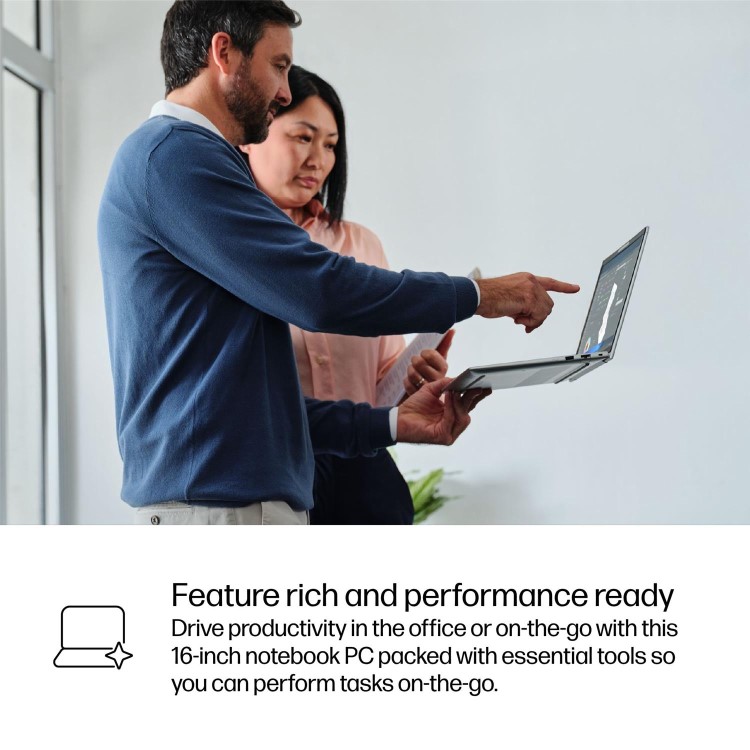 EliteBook 6 G1iR 16 inch Notebook PC, 16", Windows 11 Pro, Intel Core™ 5, 16GB RAM, 512GB SSD, WUXGA