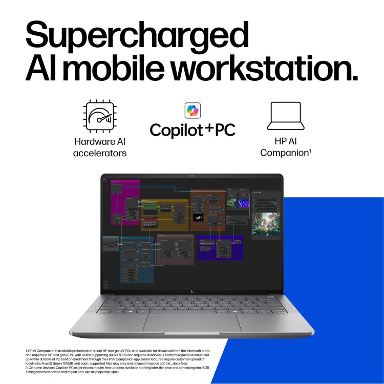 ZBook Ultra 14 inch G1a Mobile Workstation PC  - Data Science, 14", Windows 11 Pro, AMD Ryzen™ AI Max PRO, 32GB RAM, 1TB SSD, WUXGA