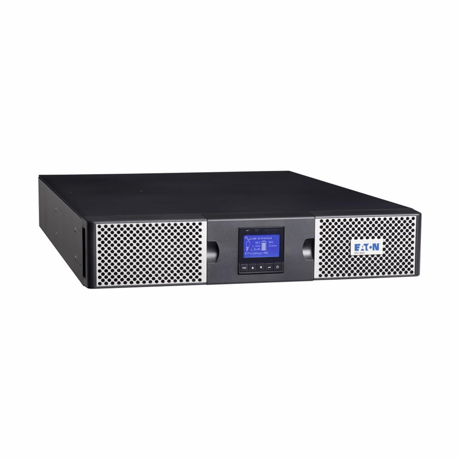 Eaton 9Px - Netpack - Ups (Rack-Mountable / External) - Ac 200/208/220/230/240 V - 3000 Watt - 3000 Va - 1-Phase - 9 Ah Black,Silver, Laptops Direct - 9PX3000IRTNBS