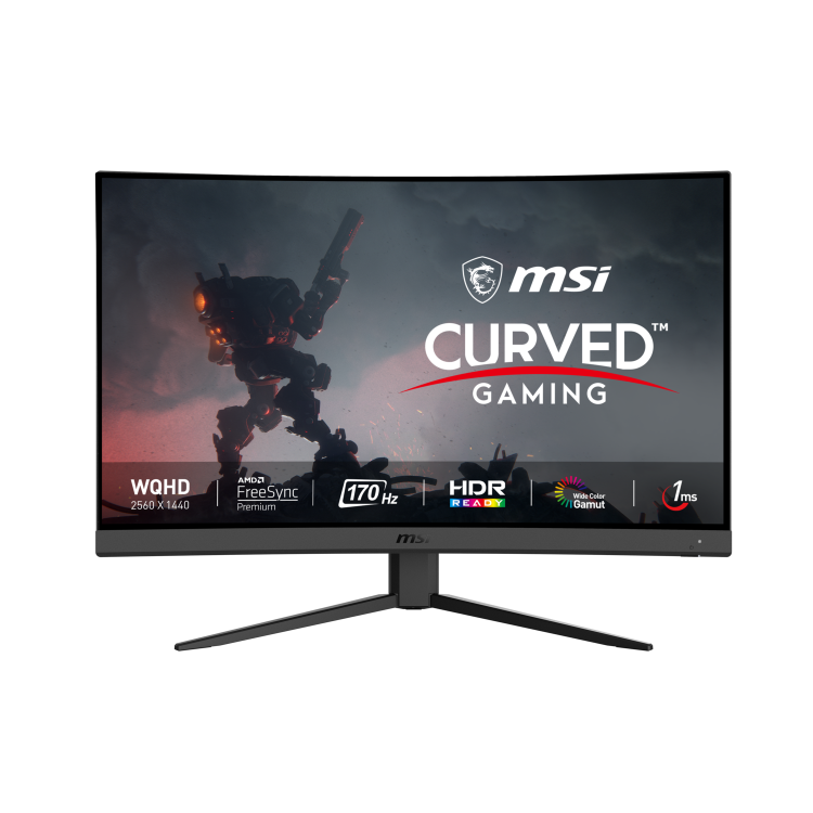 MSI G27CQ4 E2 27" WQHD 170Hz Curved Gaming Monitor