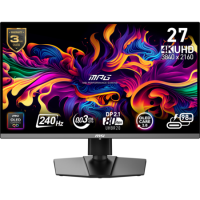 MSI MPG 272URX QD 27" 4K UHD QD-OLED 240Hz 0.03ms Gaming Monitor
