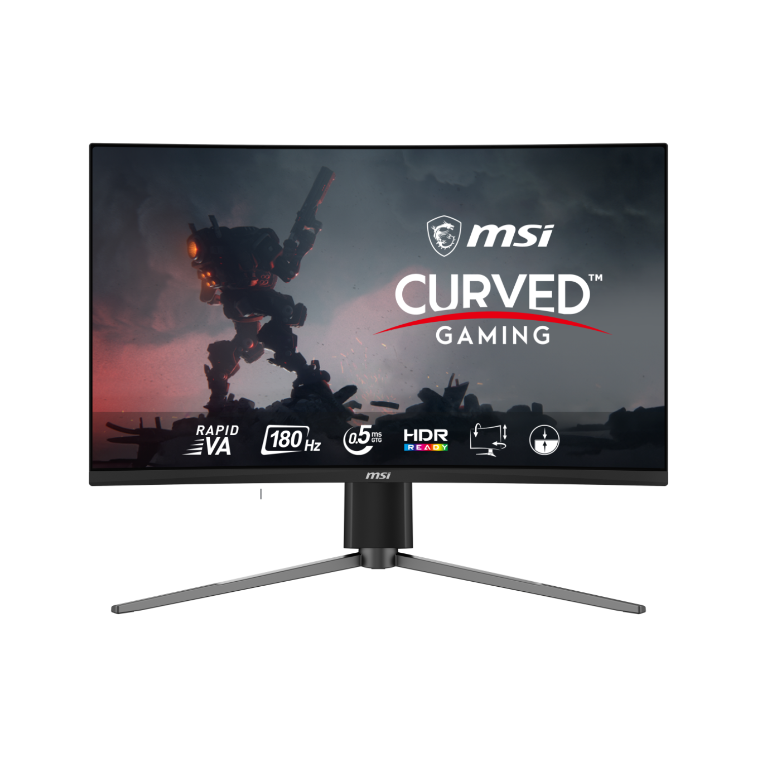 MSI MAG 27CQ6F 27 VA WQHD 180Hz 0.5ms Curved Gaming Monitor
