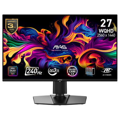 MSI MAG 274QP X24 24" OLED WQHD 240Hz 0.03ms Gaming Monitor