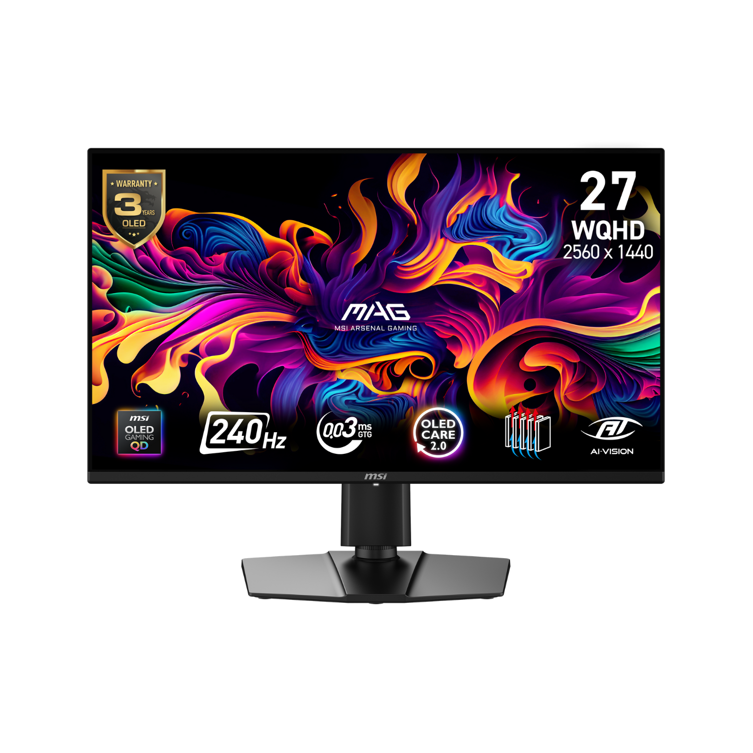 MAG 274QP X24 24 OLED WQHD 240Hz 0.03ms Gaming Monitor