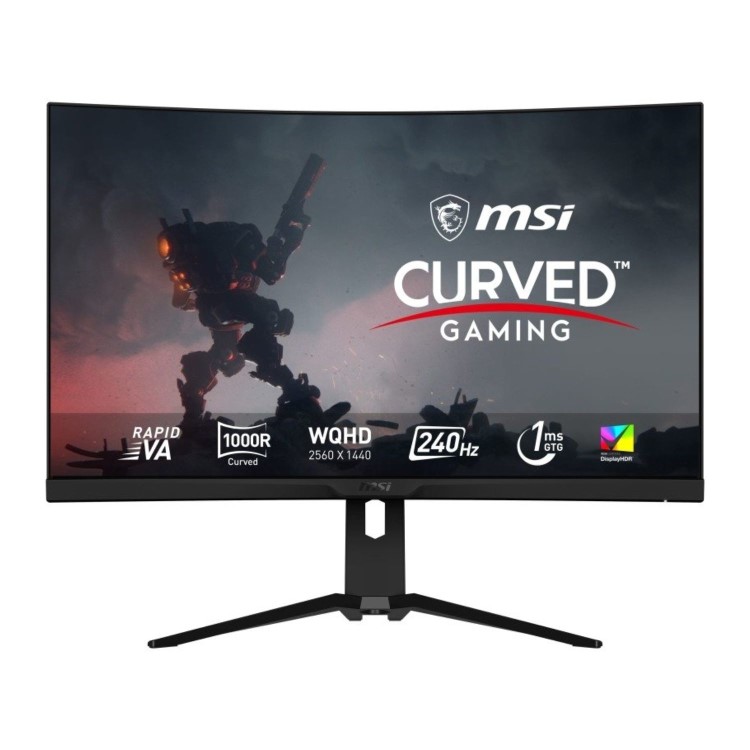 MSI MAG 325CQRXF 31.5" WQHD VA 240Hz Curved Gaming Monitor