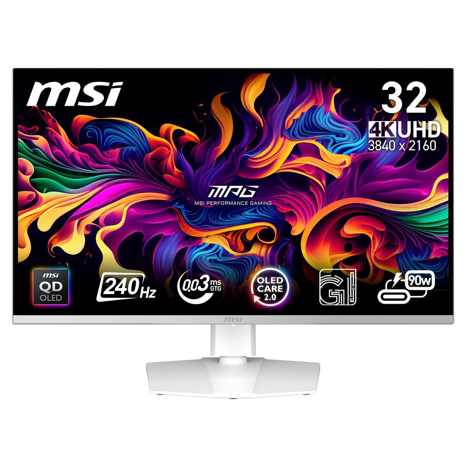 MPG 321URXW QD OLED 32 QD OLED 4K UHD 240Hz 0.03ms Gaming Monitor