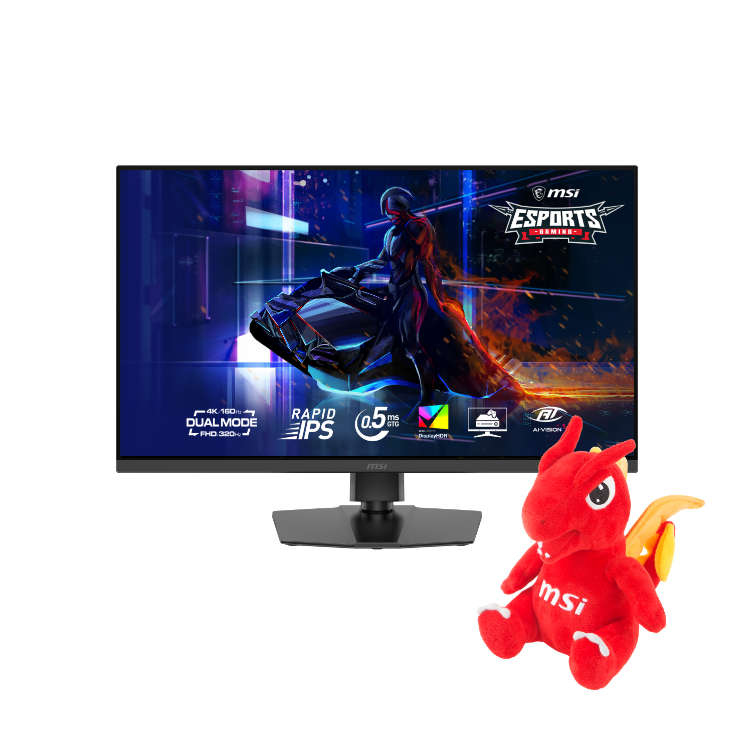 MAG 322URDF E16 32 IPS Dual Mode 4K at 160Hz Full HD at 320Hz 0.5ms Gaming Monitor