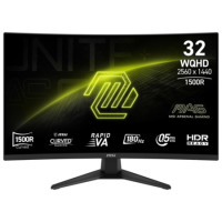 MSI MAG 321CQF E18 32" VA WQHD 180Hz 0.5ms Curved Gaming Monitor 