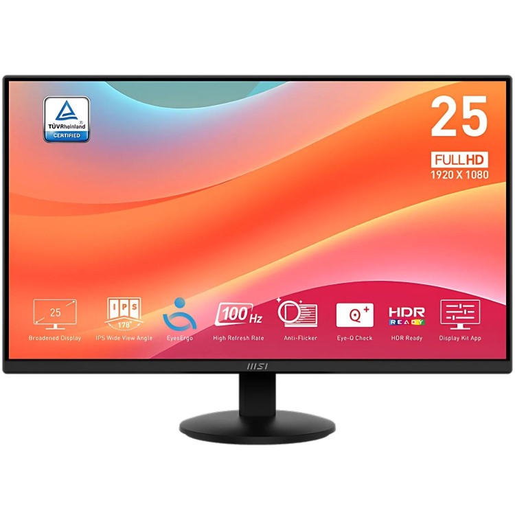 MSI PRO MP252L 25" IPS Full HD 100Hz 1ms Monitor