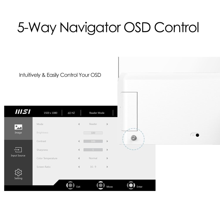 MSI Modern AM242TP Core i7-1165G7 16GB 512GB SSD Windows 11 Pro All-In-One PC - White