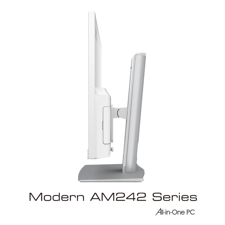 MSI Modern AM242TP Core i7-1165G7 16GB 512GB SSD Windows 11 Pro All-In-One PC - White