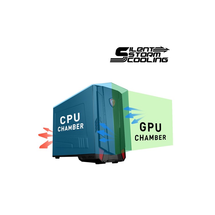 MSI Nightblade MI3 Core i5-8400 8GB 2TB + 128GB SSD GeForce GTX 1060 3GB Windows 10 Gaming PC