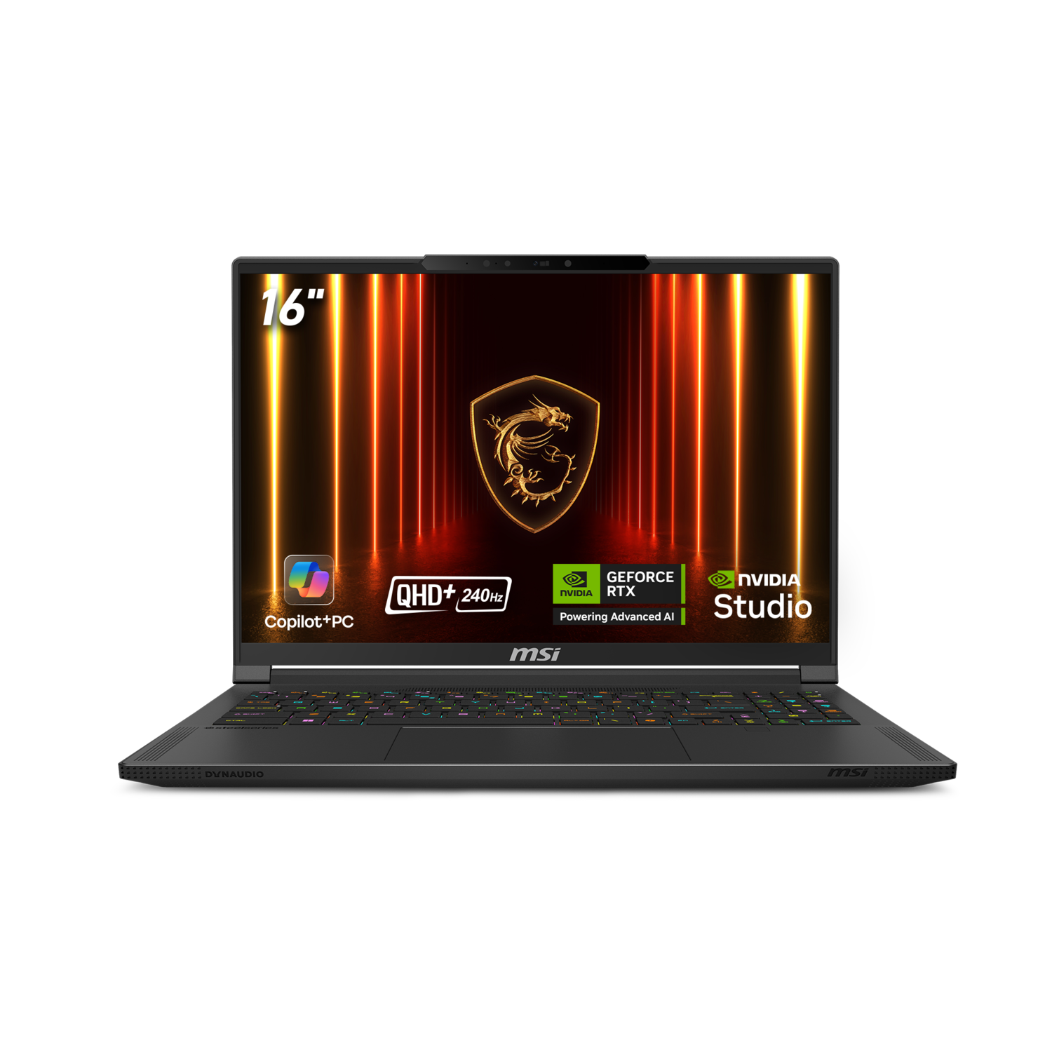 Msi Stealth A16 Ai+ AMD Ryzen Ai 9 64GB RAM 2TB SSD RTX 5090 240Hz 16 Inch Windows 11 Gaming Laptop Black, Laptops Direct - 9S7-15FL35-001