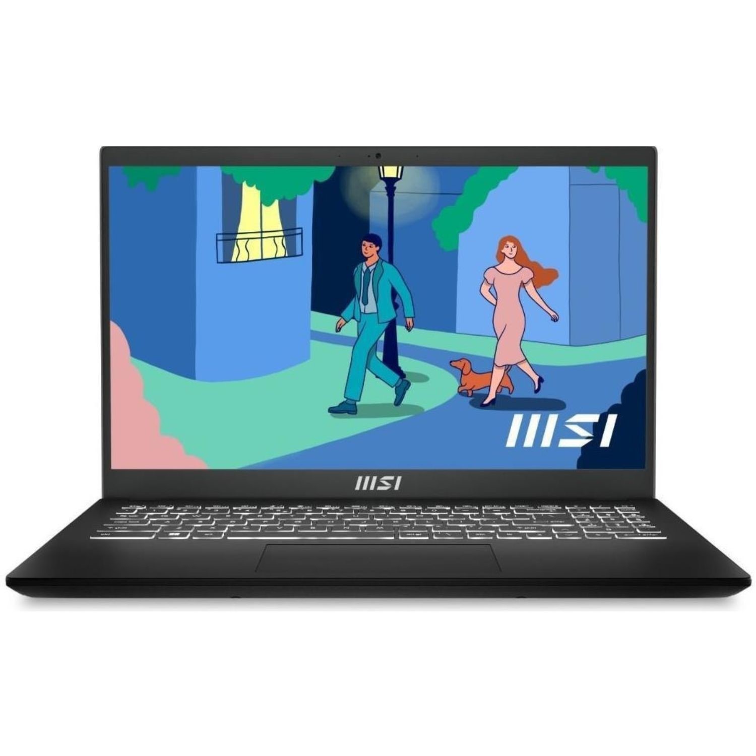 Msi Modern 15 Amd Ryzen 7 8Gb Ram 512Gb Ssd 15.6 Inch Windows 11 Laptop Light/Dark