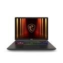 MSI Vector 16 HX AI A2XWHG-654UK Core Ultra 9 32GB 1TB GeForce RTX 5070 Ti 16 Inch QHD 240Hz Gaming Laptop
