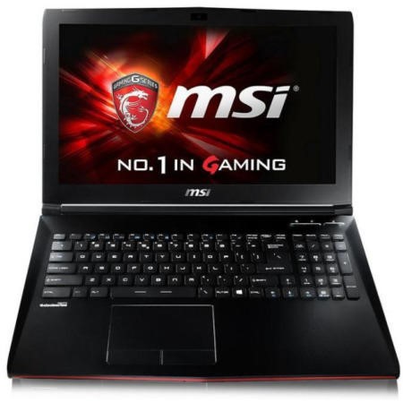 MSI GP62 2QD 031UK 15.6 INCH nVidia Geforce 940M 2GB DDR3 Sharkbay i5 4210H HM86 8GB 1TB Win 8.1