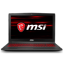 MSI GV62 8RC Core i7-8750H 8GB 1TB 15.6 Inch Nvidia GeForce GTX 1050 2GB Windows 10 Gaming Laptop