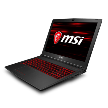MSI GV62 8RC Core i7-8750H 8GB 1TB 15.6 Inch Nvidia GeForce GTX 1050 2GB Windows 10 Gaming Laptop