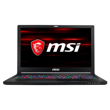 MSI GS63 Stealth 8RE Core i7-8750H 16GB 1TB + 256GB SSD GeForce GTX 1060 15.6 Inch Windows 10 Gaming Laptop
