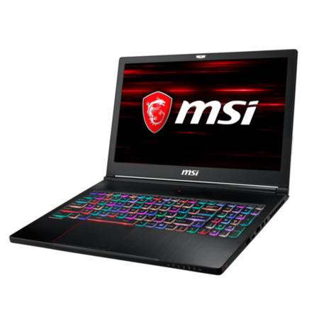 MSI GS63 Stealth 8RE Core i7-8750H 16GB 1TB + 256GB SSD GeForce GTX 1060 15.6 Inch Windows 10 Gaming Laptop