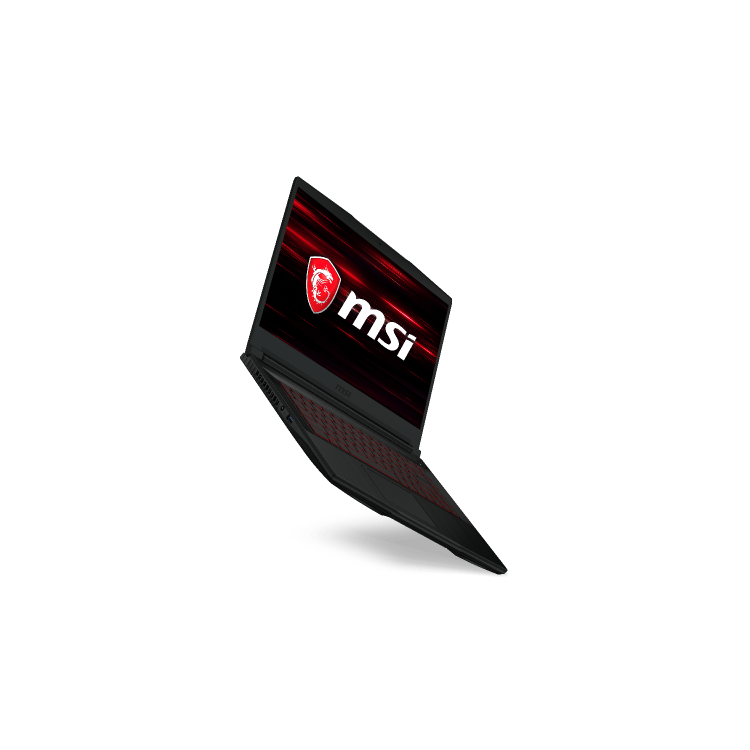 GRADE A1 - MSI GF63 Thin Core i5-10300H 8GB 256GB SSD 15.6 Inch GeForce GTX 1650 Max-Q Windows 10 Gaming Laptop 