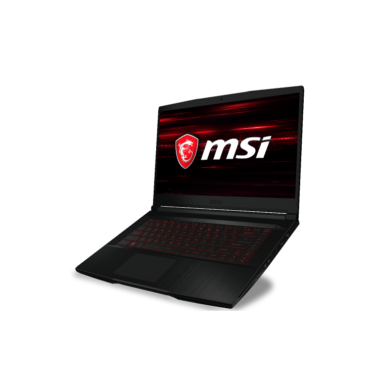 GRADE A1 - MSI GF63 Thin Core i5-10300H 8GB 256GB SSD 15.6 Inch GeForce GTX 1650 Max-Q Windows 10 Gaming Laptop 
