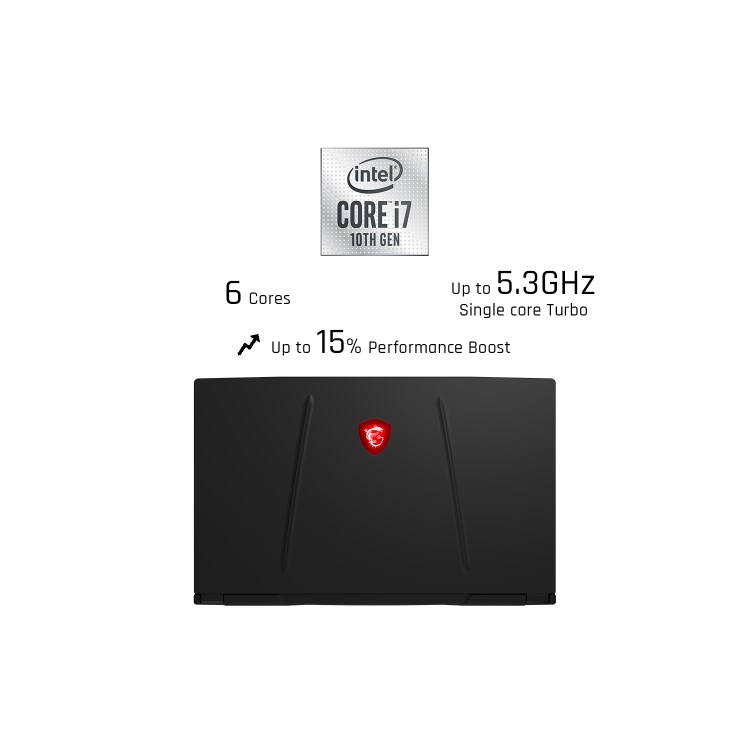 MSI GL65 Leopard 10SER-011UK Core i7-10750H 8GB 512GB SSD 15.6 Inch FHD GeForce RTX 2060 6GB Windows