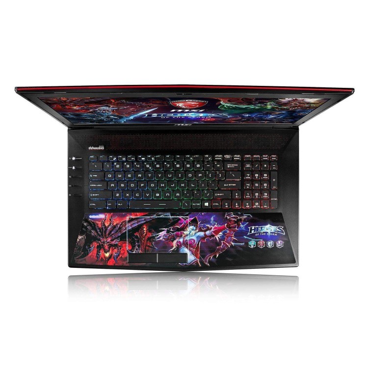 MSI DominatorProGHeroes GT72S 6QE-1035UK Core i7-6820HK 16GB 1TB + 256GB SSD GeForce GTX 980M 8GB 17.3 Inch Windows 10 Gaming Laptop