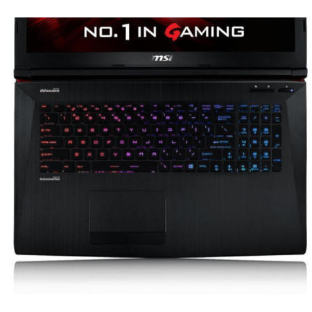 MSI GE72 6QD-033UK Skylake i7-6700HQ 8GB 1TB HDD + 128GB SSD nVidia Geforce GTC 960M 17.3 Inch FHD Windows 10 Gaming Laptop