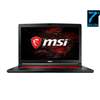 MSI GL72 7REX Core i7-7700HQ 8GB 1TB + 256GB SSD 17.3 Inch GeForce GTX 1050 Ti 2GB Windows 10 Gaming Laptop 