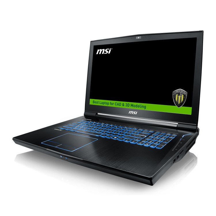 MSI WT73VR 7RM Xeon E3-1505M 16GB 1TB + 256GB SSD Quadro P5000 17.3 Inch Windows 10 Pro Laptop 