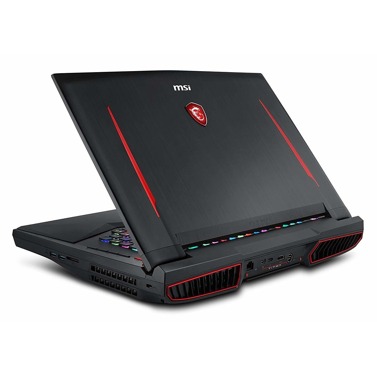 Игровые ноутбуки маркет. MSI gt75 Titan. Ноутбук MSI gt75 8rg Titan. Ноутбук 17.3 MSI gt75 Titan 8 RG. MSI gt76 Titan игровой ноутбук.