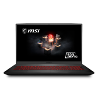 MSI GF75 Thin 10SCSR-004UK Core i7-10750H 8GB 512GB SSD 17.3 Inch FHD GeForce GTX 1650 Ti 4GB Window