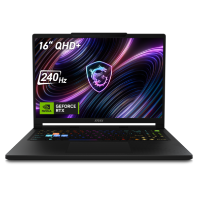 MSI Raider 18 HX A2WH-1401UKY Intel Core Ultra 9 32GB RAM 1TB SSD NVIDIA GeForce RTX 5070 Ti 240Hz 18 Inch Windows 11 Gaming Laptop