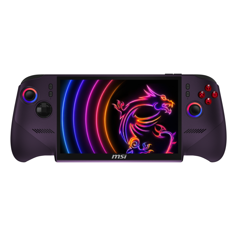 MSI Claw 8 EX AI+ Intel Arc G3 Extreme 32GB RAM 1TB SSD 120Hz 8 Inch Touchscreen Handheld Gaming Console - Launch Pack Edition