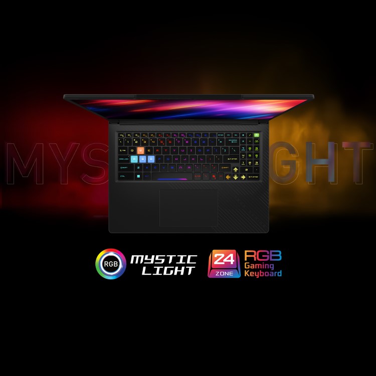MSI Raider 16 Intel Core Ultra 7 16GB RAM 1TB SSD GeForce RTX 5070 Ti 240Hz 16 Inch Windows 11 Gaming Laptop