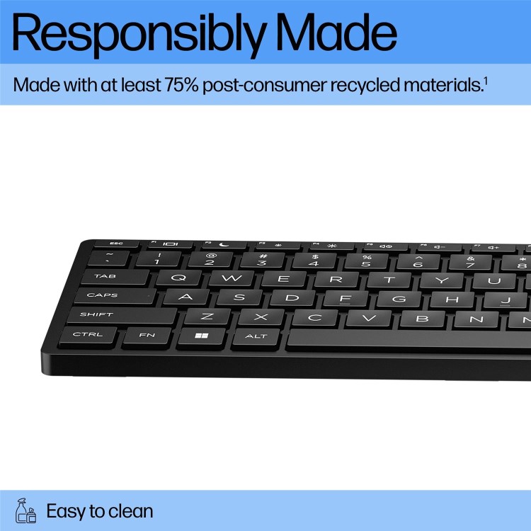 HP 320MK Full Size Wired Desktop Keyboard and Mouse Combo