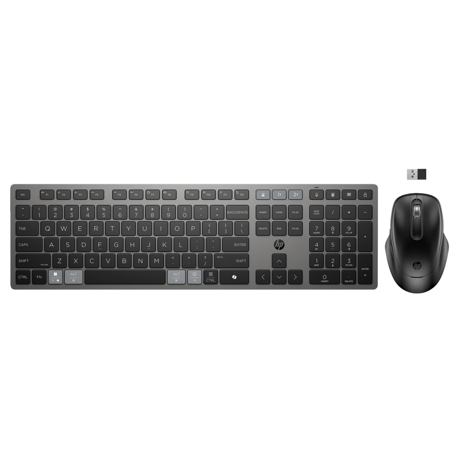 HP 725 Device Rechargeable Wireless Keyboard Mouse Combo