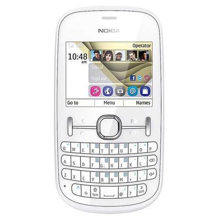 Nokia Asha 201 RM-799 CV GB P White Sim Free Mobile Phone