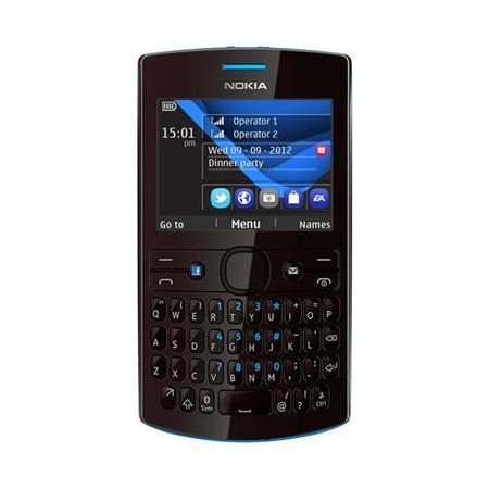 Nokia Asha 205 Black Sim free Mobile Phone