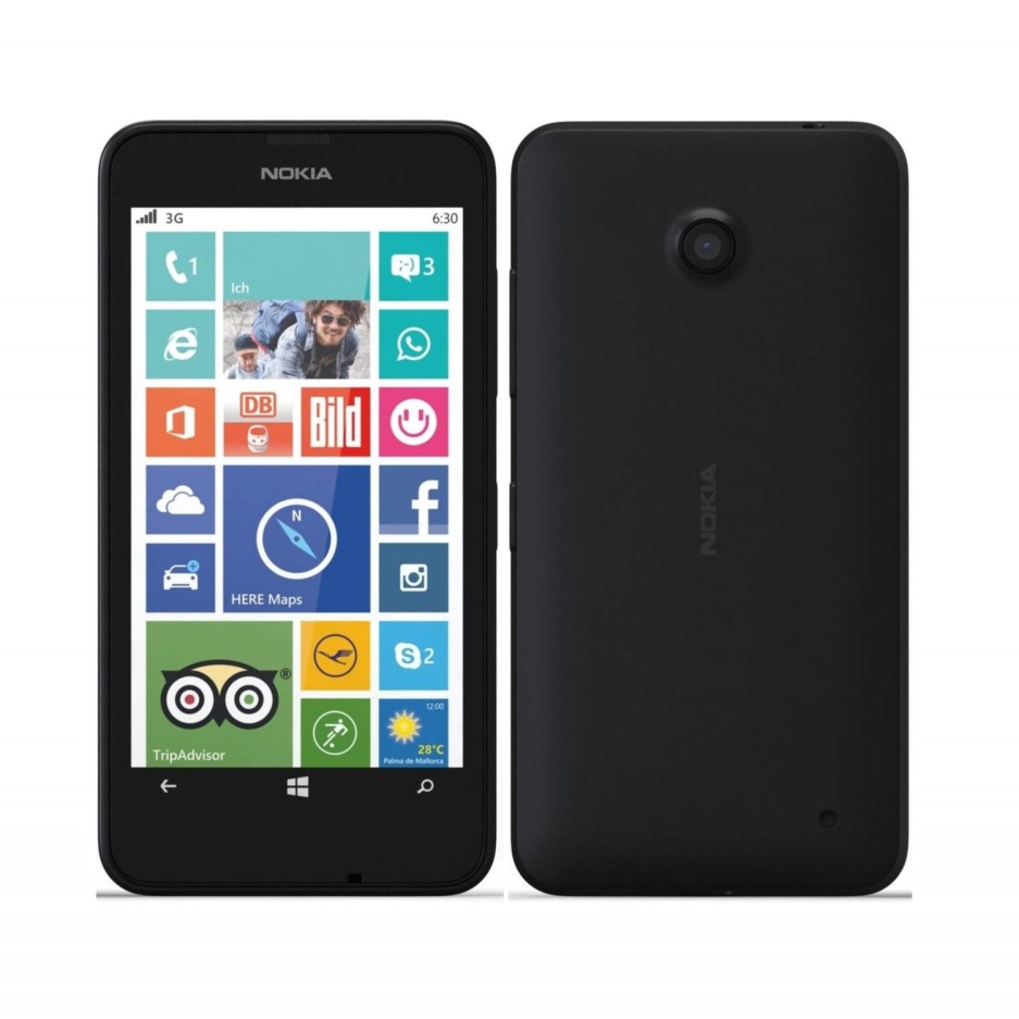 Nokia Lumia 630 Black 8GB Unlocked & SIM Free - Laptops Direct