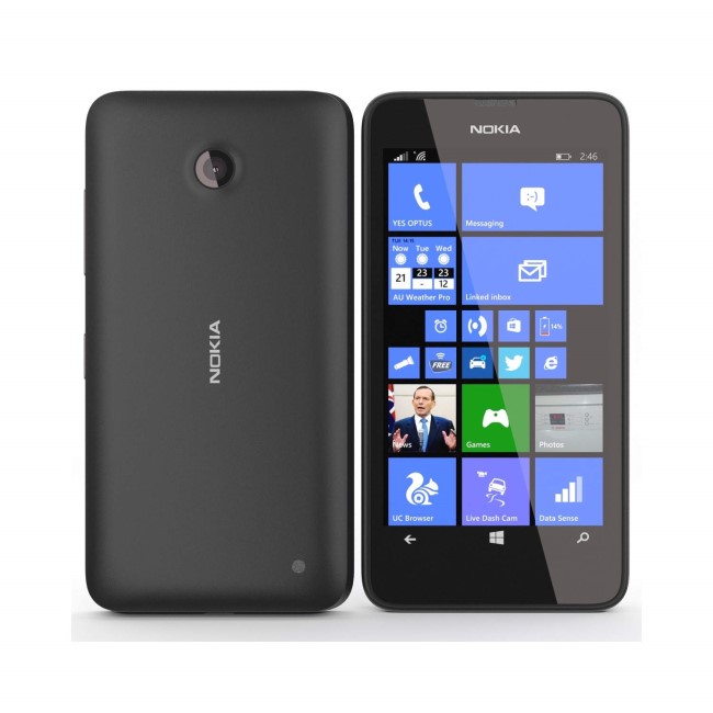 Nokia Lumia 635 Sim Free Windows 8.1 Black Mobile Phone