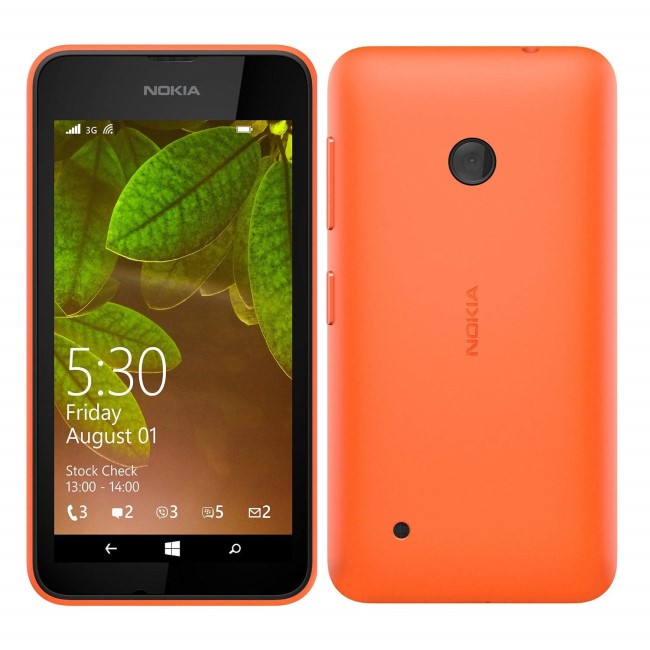 Nokia Lumia 530 Orange 4GB Unlocked & SIM Free 