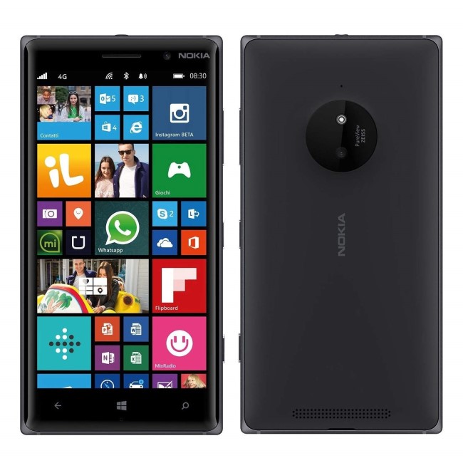 Nokia Lumia 830 Sim Free Black Mobile Phone -