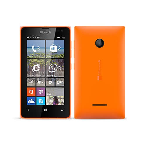 Microsoft Lumia 435 Orange 8GB Unlocked & SIM Free
