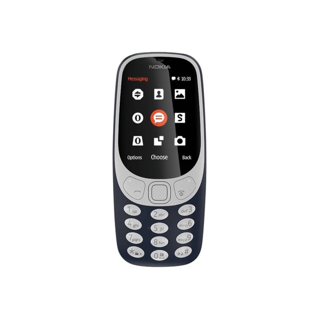 Nokia 3310 Blue 2.4" 16MB 2G Unlocked & SIM Free
