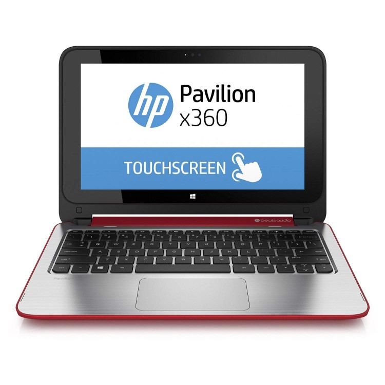 GRADE A2 - Refurbished A2 Hewlett Packard HP Pavilion 11-n010sa x360 celeron Win 8.1 11.6"I ntel Celeron 2.41GHz 4GB RAM 500GB Convertible Laptop